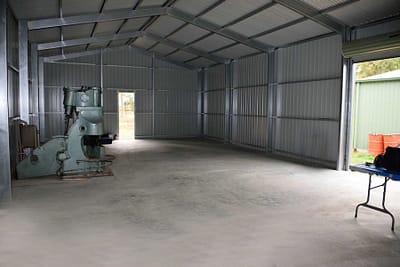 Concrete floor